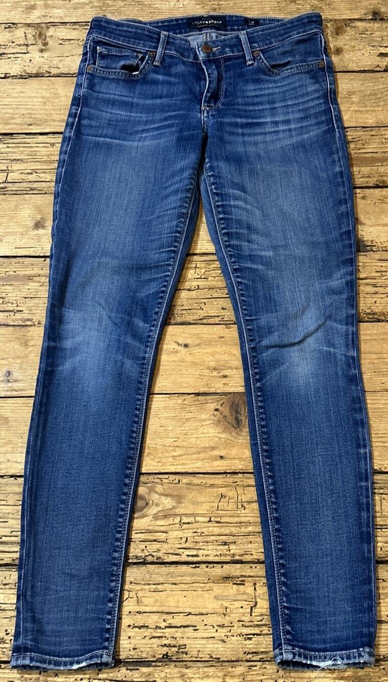 Lucky Brand Women’s Medium Wash Orta Premium Ankle Jeans Size 2/26